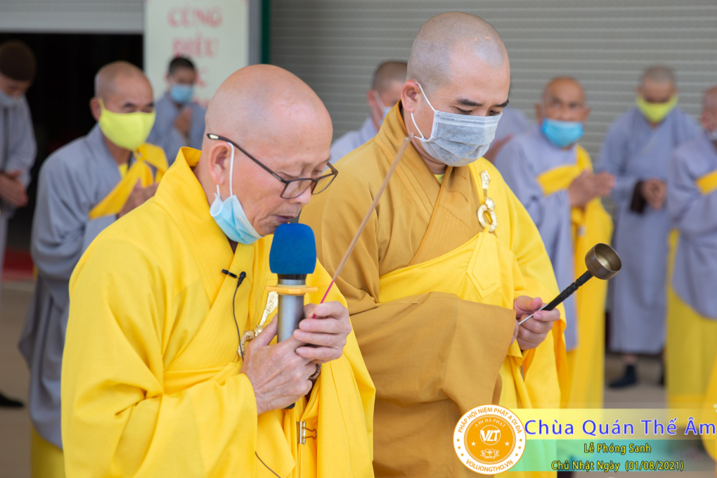 HÌNH ẢNH PHÓNG SANH NGÀY 01/08/2021