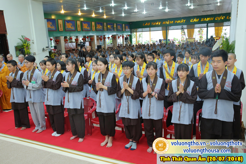 Hình Ảnh Đại Đức Thích Giác Nhàn Thuyết Giảng Ngày 19/7/2018 DL