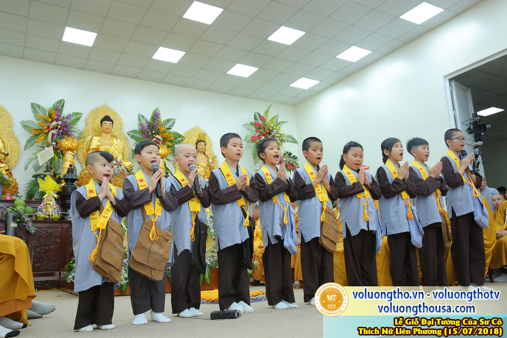 HÌNH ẢNH GIỔ ĐẠI TƯỜNG SƯ CÔ LIÊN PHƯƠNG NGÀY 15/7/2018