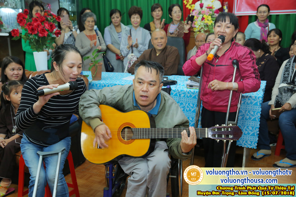 HÌNH ẢNH TỪ THIỆN TẠI ĐỨC TRỌNG NGÀY 15/7/2018