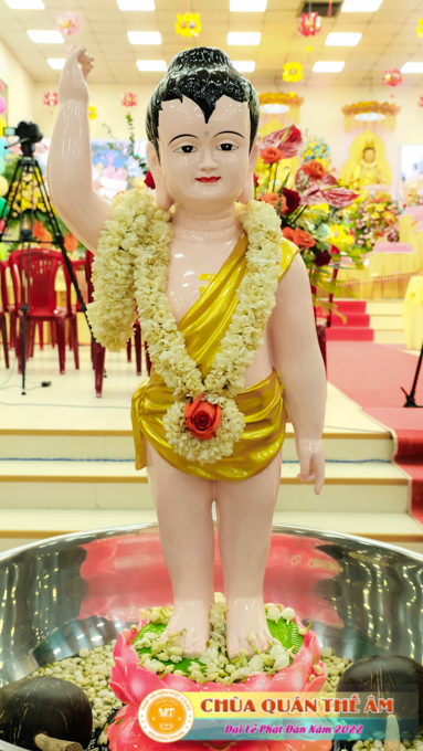 HÌNH ẢNH BUỔI LỄ TẮM PHẬT NGÀY 14/05/2022