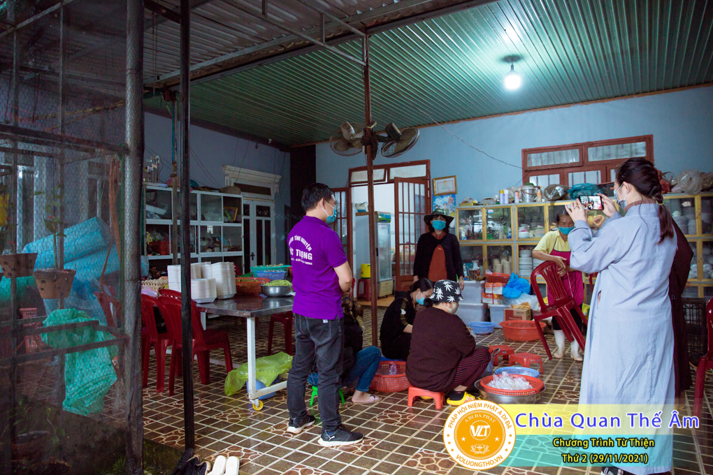 HÌNH ẢNH CHƯƠNG TRÌNH TỪ THIỆN THỨ 2 NGÀY 29/11/2021